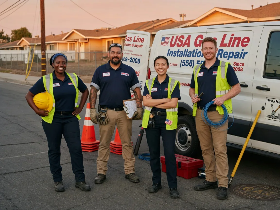 Gas Line Installation company in Jamestown, ND